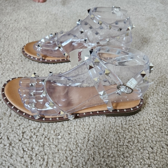 Nwts Madden Girl Studded Sandals 8 - Picture 5 of 7